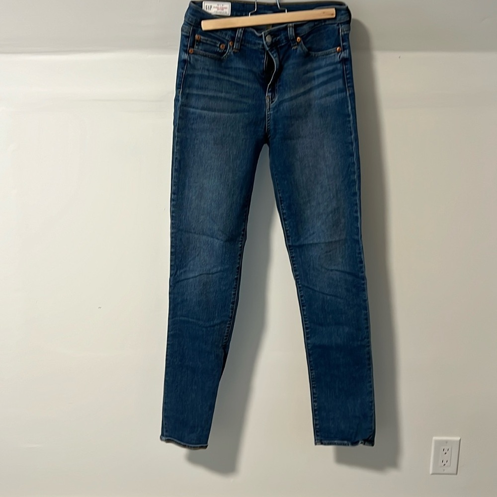 Gap jeans classic straight mid rise 8t